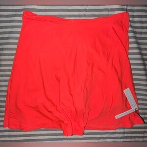 Paragon Fitwear Reluna Sweat Skort in Hibiscus Size M